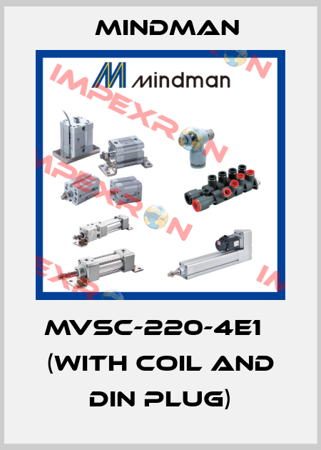 MVSC-220-4E1   (with coil and DIN plug) Mindman