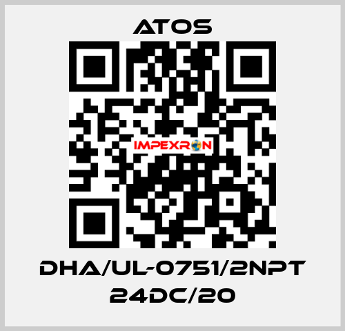 DHA/UL-0751/2NPT 24DC/20 Atos