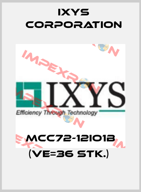 MCC72-12io1B (VE=36 Stk.)  Ixys Corporation