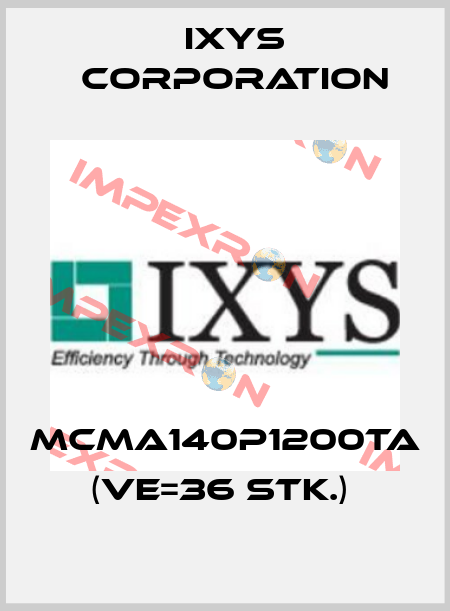 MCMA140P1200TA (VE=36 Stk.)  Ixys Corporation