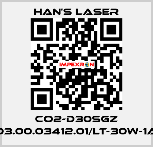 CO2-D30SGZ 03.00.03412.01/LT-30W-1A Han's Laser