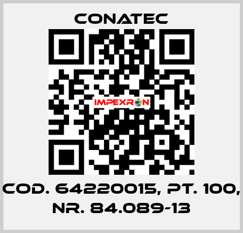 cod. 64220015, pt. 100, nr. 84.089-13 Conatec