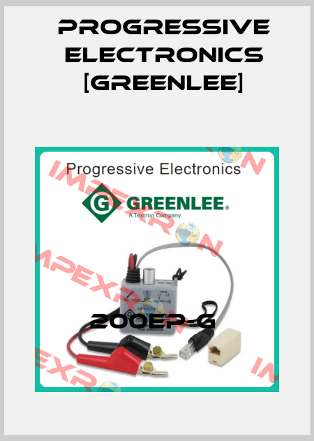 200EP-G  Progressive Electronics [Greenlee]