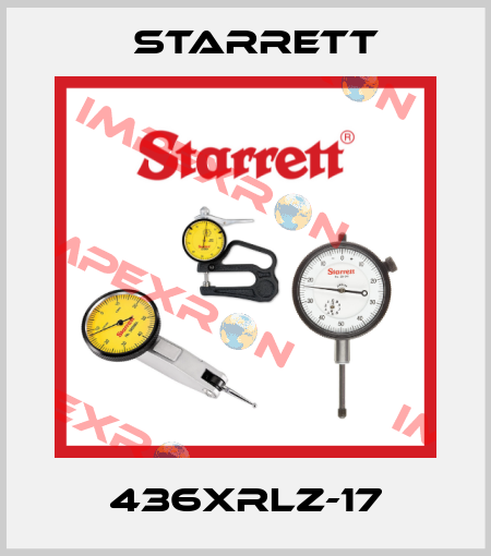 436XRLZ-17 Starrett