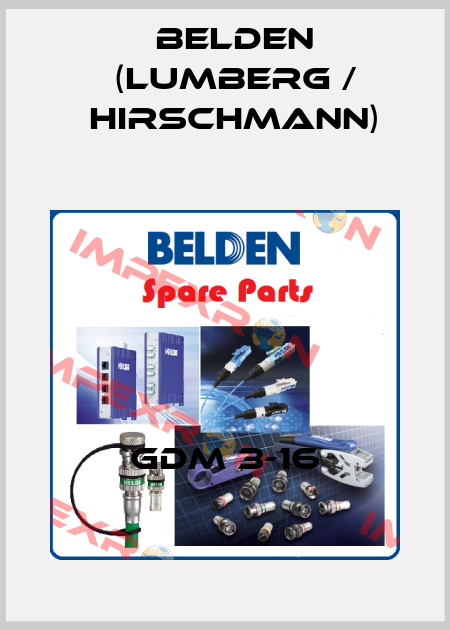 GDM 3-16 Belden (Lumberg / Hirschmann)