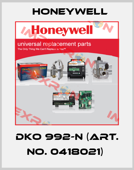  DKO 992-N (Art. No. 0418021)  Honeywell