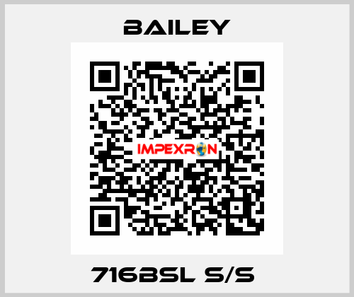 716BSL S/S  Bailey