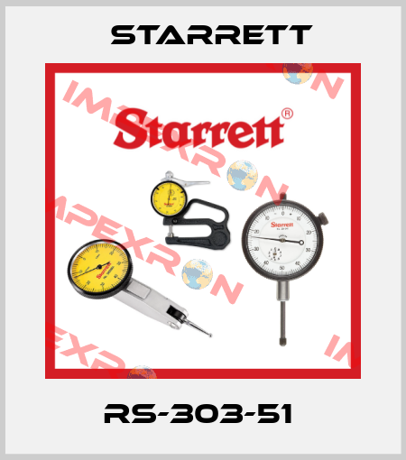 RS-303-51  Starrett