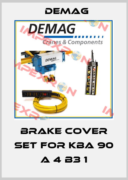 Brake cover set for KBA 90 A 4 B3 1 Demag