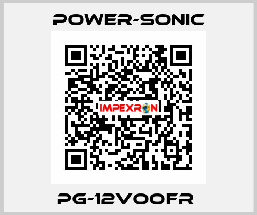 PG-12VOOFR  Power-Sonic