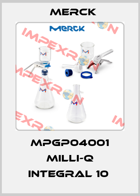 MPGP04001 Milli-Q Integral 10  Merck