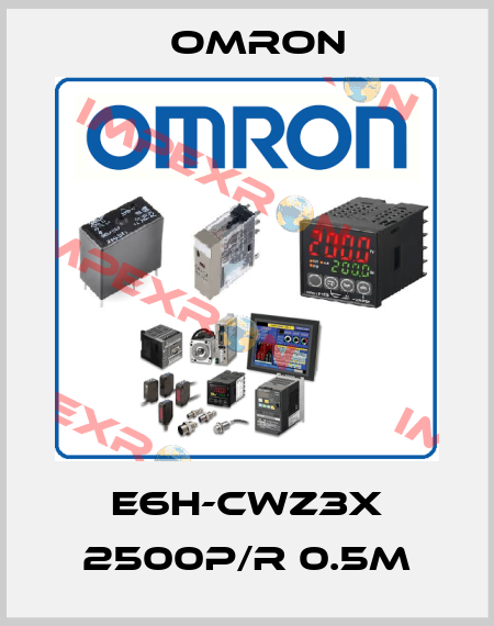 E6H-CWZ3X 2500P/R 0.5M Omron