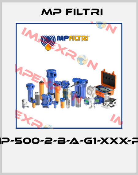 FHP-500-2-B-A-G1-XXX-P01  MP Filtri