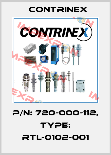 p/n: 720-000-112, Type: RTL-0102-001 Contrinex