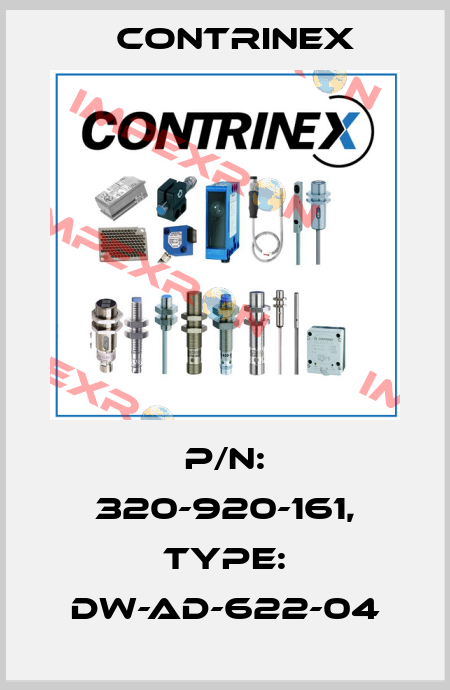 p/n: 320-920-161, Type: DW-AD-622-04 Contrinex