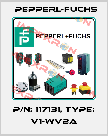 p/n: 117131, Type: V1-WV2A Pepperl-Fuchs
