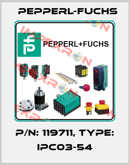 p/n: 119711, Type: IPC03-54 Pepperl-Fuchs
