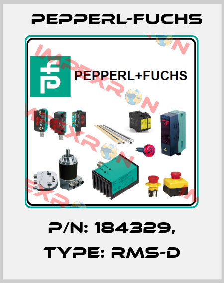 p/n: 184329, Type: RMS-D Pepperl-Fuchs
