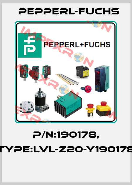 P/N:190178, Type:LVL-Z20-Y190178  Pepperl-Fuchs