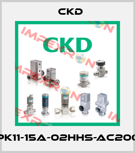 APK11-15A-02HHS-AC200V Ckd