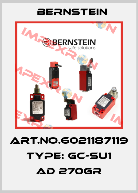 Art.No.6021187119 Type: GC-SU1 AD 270GR Bernstein