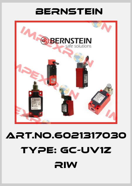Art.No.6021317030 Type: GC-UV1Z RIW Bernstein