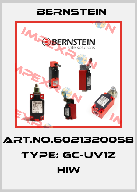 Art.No.6021320058 Type: GC-UV1Z HIW Bernstein
