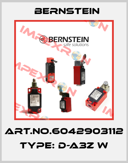 Art.No.6042903112 Type: D-A3Z W Bernstein