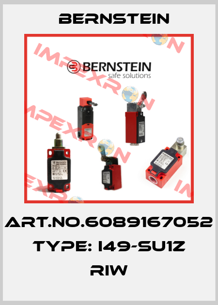 Art.No.6089167052 Type: I49-SU1Z RIW Bernstein