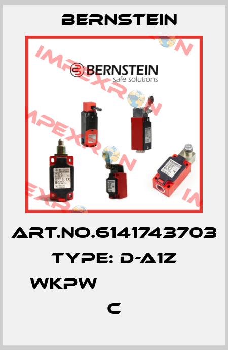 Art.No.6141743703 Type: D-A1Z WKPW                   C Bernstein