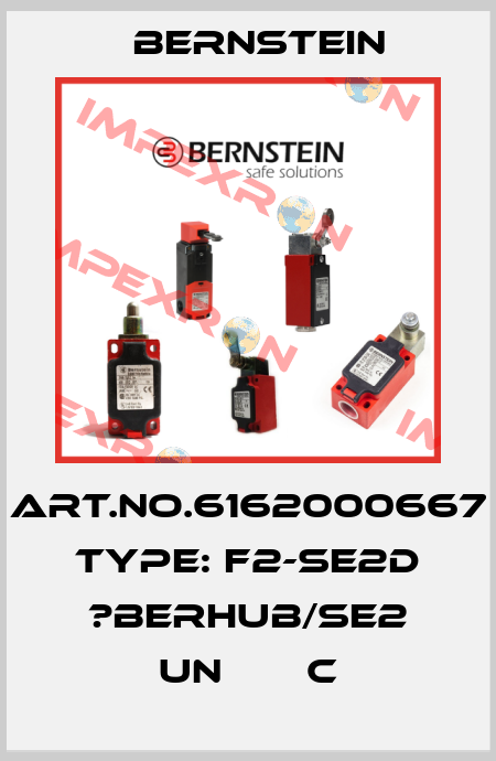 Art.No.6162000667 Type: F2-SE2D ?BERHUB/SE2 UN       C Bernstein