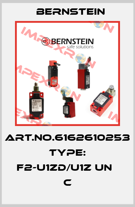 Art.No.6162610253 Type: F2-U1ZD/U1Z UN               C Bernstein