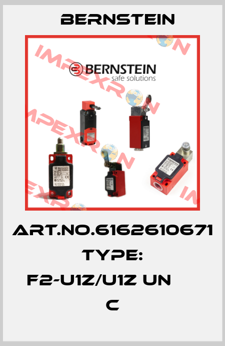 Art.No.6162610671 Type: F2-U1Z/U1Z UN                C Bernstein