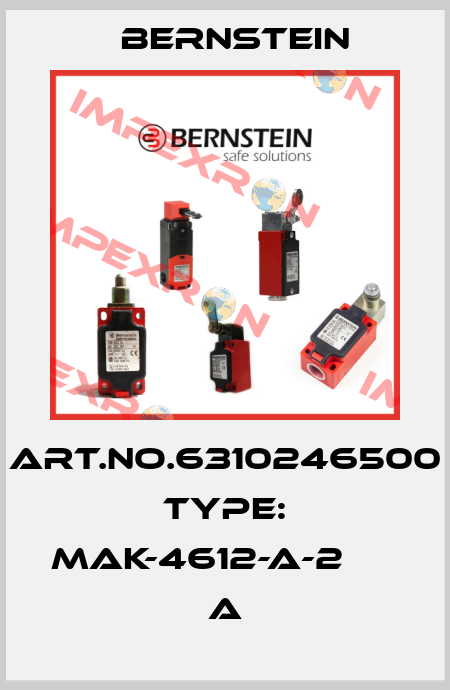 Art.No.6310246500 Type: MAK-4612-A-2                 A Bernstein