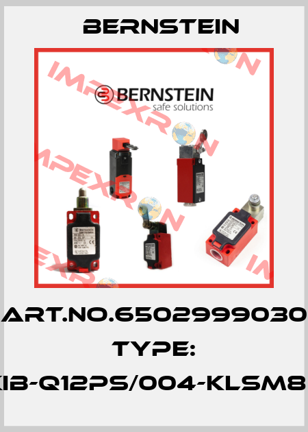 Art.No.6502999030 Type: KIB-Q12PS/004-KLSM8E Bernstein