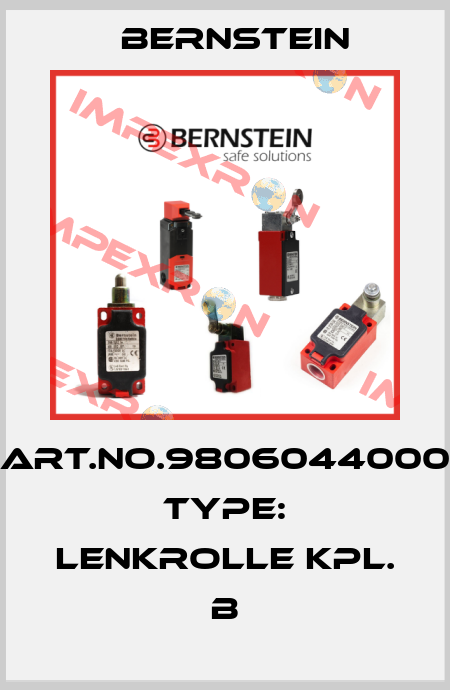 Art.No.9806044000 Type: LENKROLLE KPL.               B Bernstein