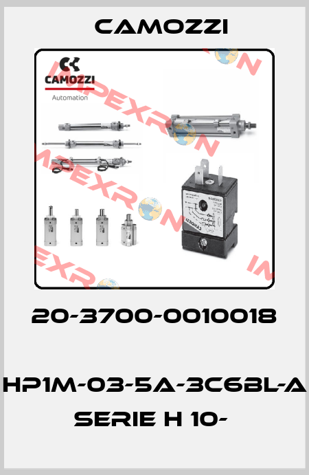 20-3700-0010018  HP1M-03-5A-3C6BL-A SERIE H 10-  Camozzi