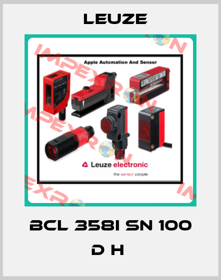 BCL 358i SN 100 D H  Leuze
