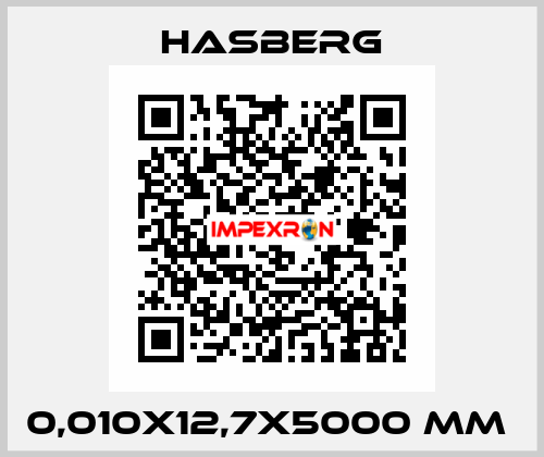 0,010X12,7X5000 MM  Hasberg