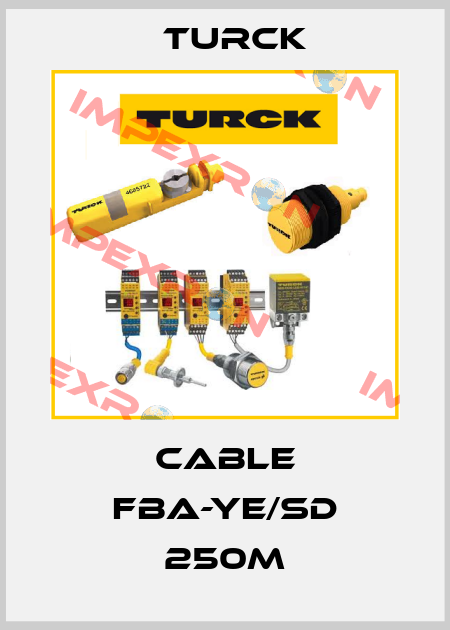 CABLE FBA-YE/SD 250M Turck