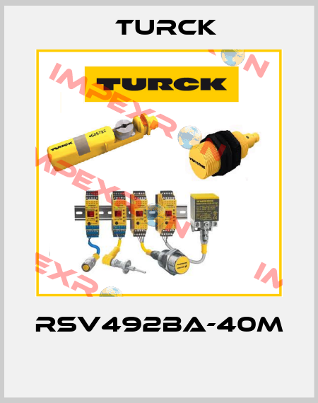 RSV492BA-40M  Turck