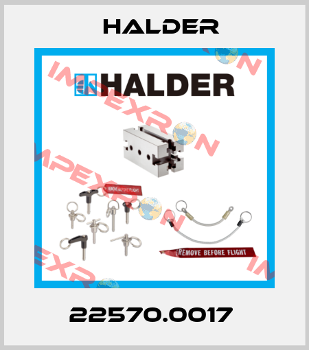 22570.0017  Halder