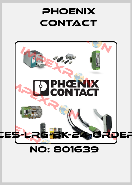 CES-LRG-BK-24-ORDER NO: 801639  Phoenix Contact