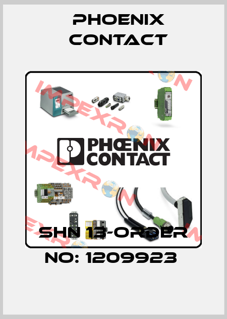 SHN 13-ORDER NO: 1209923  Phoenix Contact