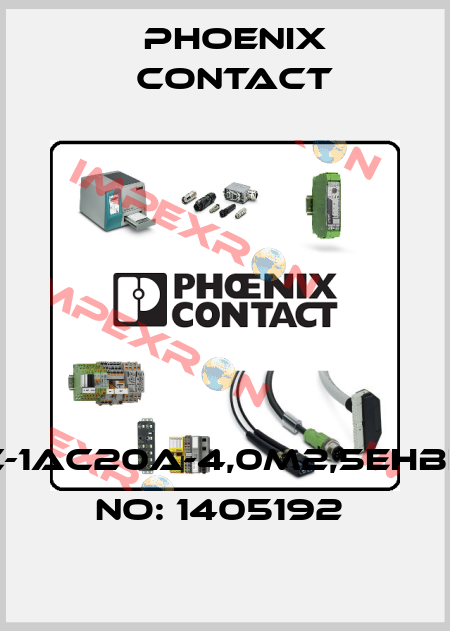 EV-T2M3PC-1AC20A-4,0M2,5EHBK00-ORDER NO: 1405192  Phoenix Contact