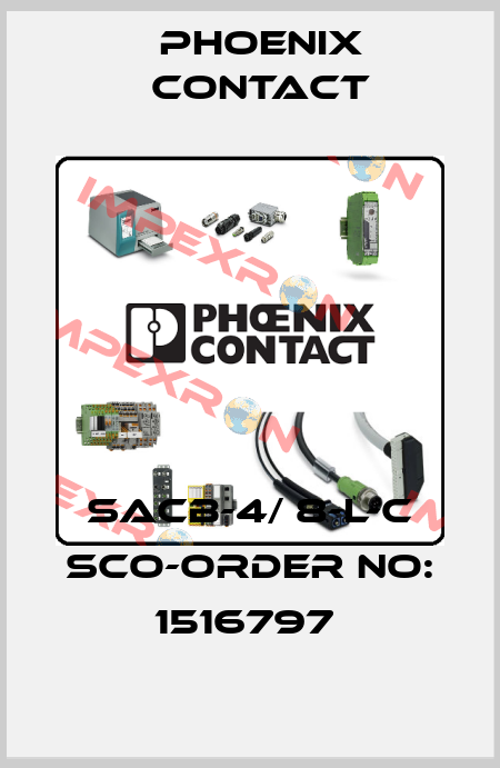 SACB-4/ 8-L-C SCO-ORDER NO: 1516797  Phoenix Contact