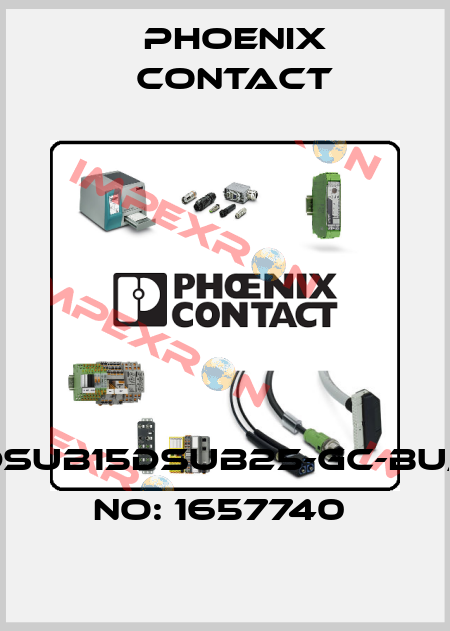VS-SI-FP-DSUB15DSUB25-GC-BU/ST-ORDER NO: 1657740  Phoenix Contact