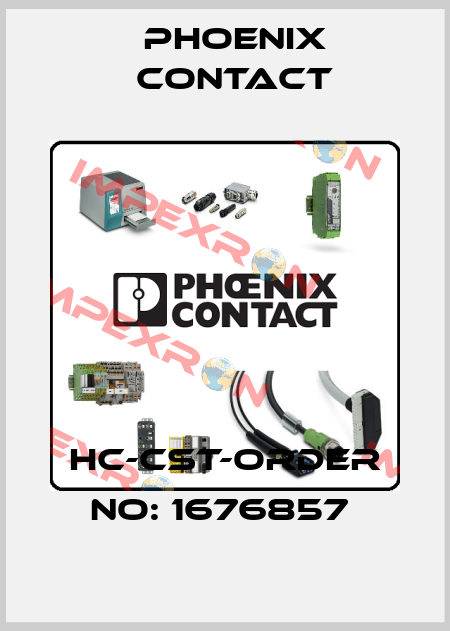 HC-CST-ORDER NO: 1676857  Phoenix Contact