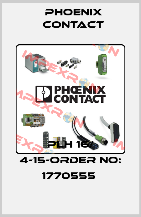 PLH 16/ 4-15-ORDER NO: 1770555  Phoenix Contact