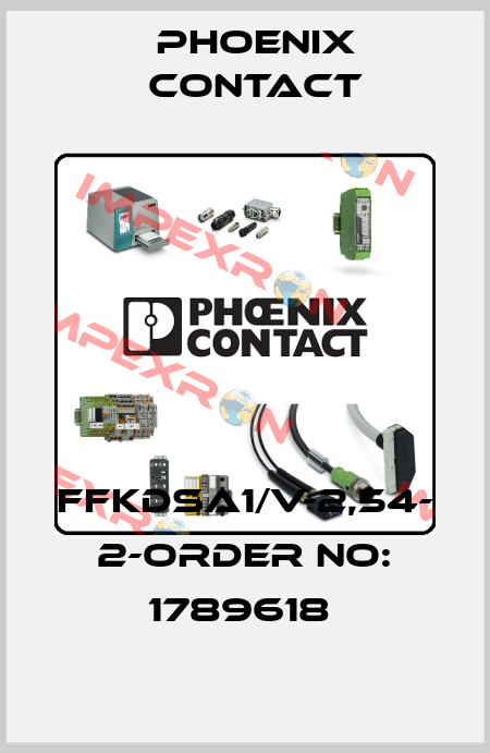 FFKDSA1/V-2,54- 2-ORDER NO: 1789618  Phoenix Contact